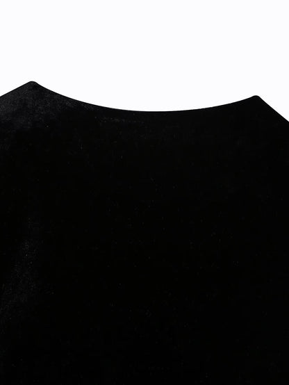 Vintage Flower Embroideries Open Front Vest