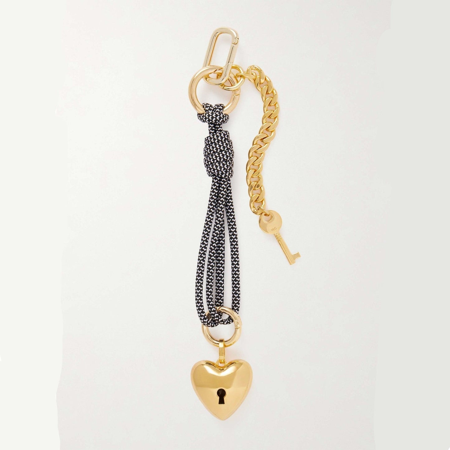 Minimalist Beaded Rope Braided Bag Charm