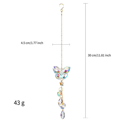Butterfly Crystal Suncatcher Home Hangings
