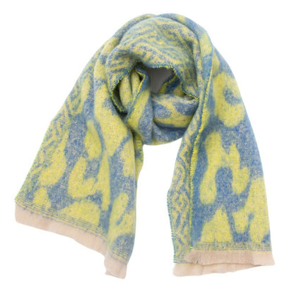 Vintage Leopard Print Soft Scarves