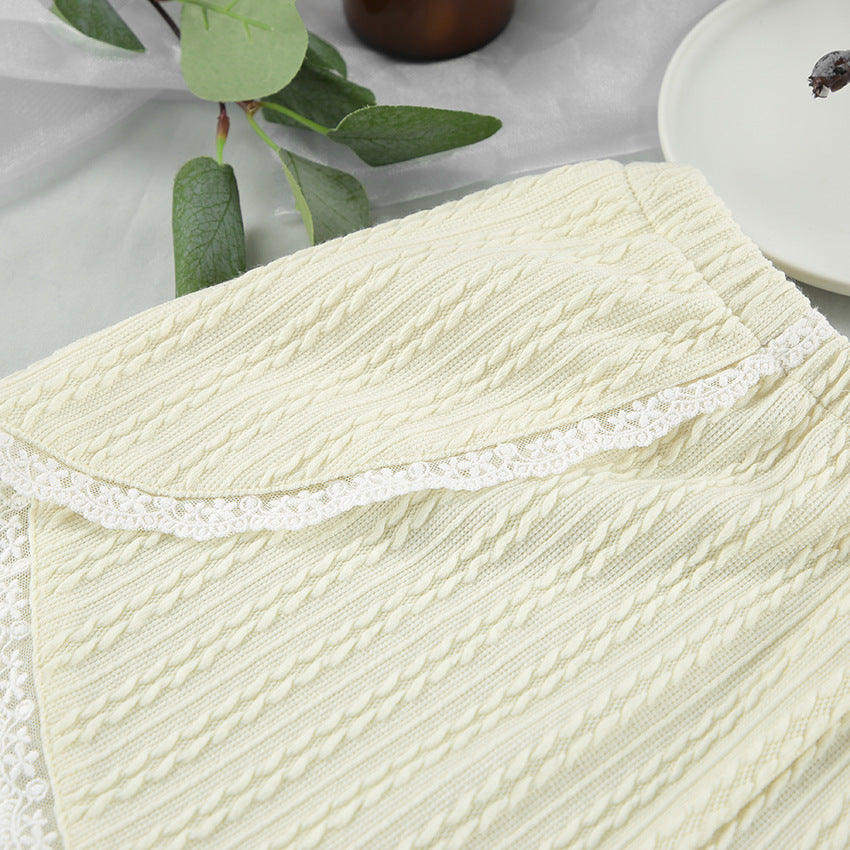 Hellow Lace Flounce Sleepwear Sets