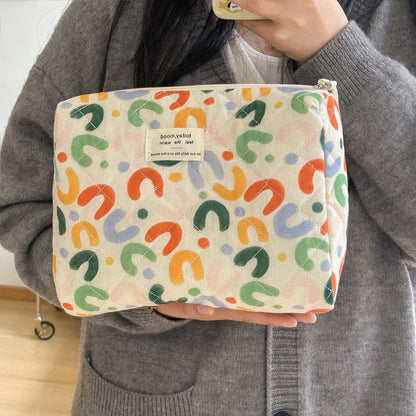 Colorful Letter Cute Make Up Bag