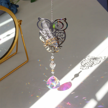 3+ Metal Animal Crystal Suncatcher Hangings