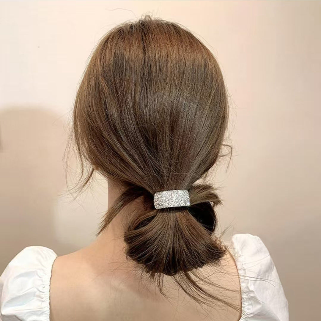 Trendy Rhinestone Starfish Ponytail Hair Tie