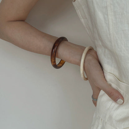 Colorful Irregular Single Acrylic Bracelets