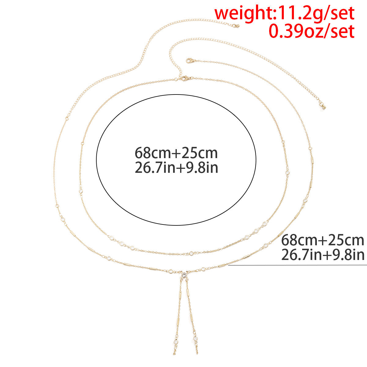 Sexy Tassel Double Layered Waist Chain