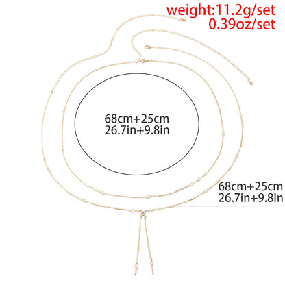 Sexy Tassel Double Layered Waist Chain