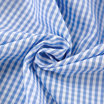 Plaid String Tie Homewear Sets