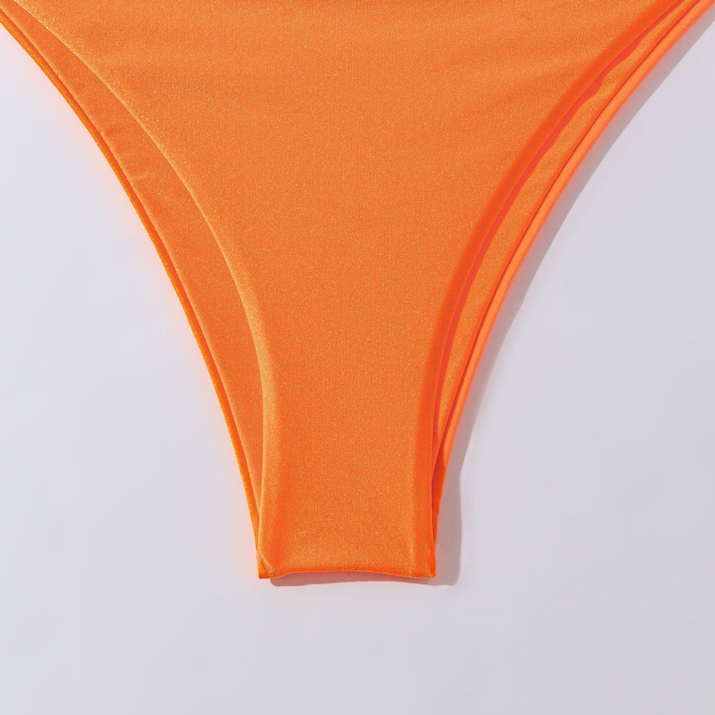 Solid Color String Backless Sexy Swimwear