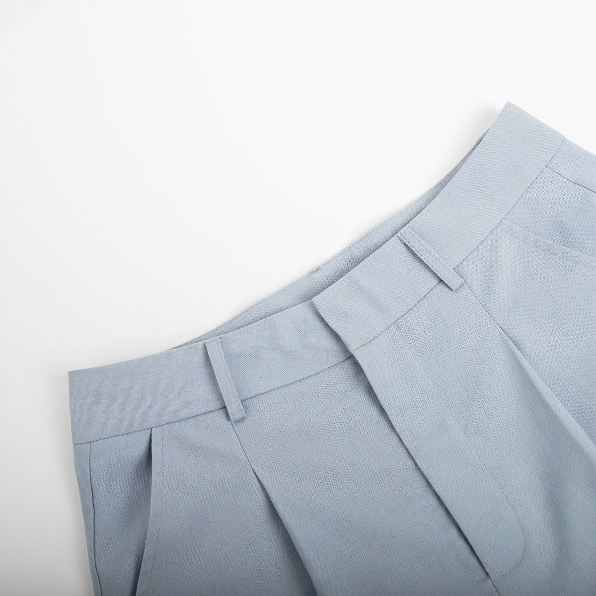 Solid Color Casual Vest and Shorts Sets