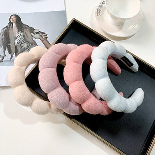 Towel Velvet Cloud Twist Headband