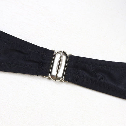 Flower Strapless Bikini High Waist Triangle Swimwear