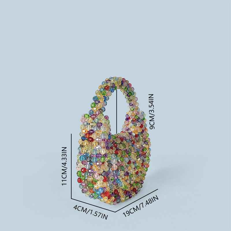 Mini Beads Handmade Party  Handbag