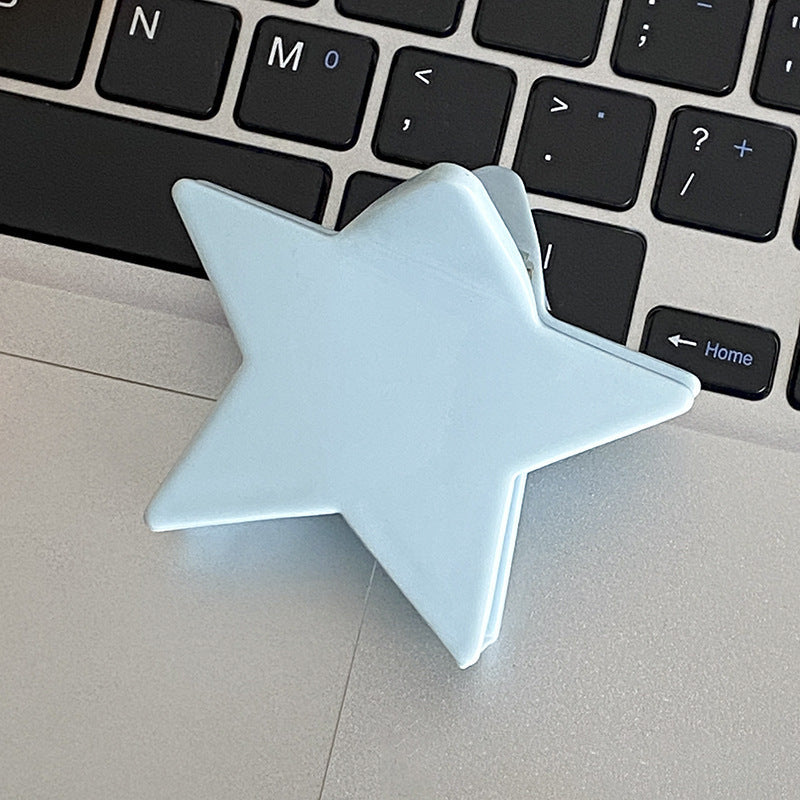 Colorful Cute Solid Color Star Hair Claws