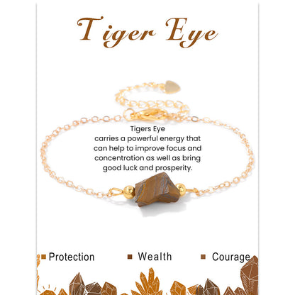 Elegant Irregular Stone Simple Beaded Bracelets