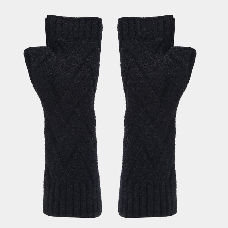 3PCS Solid Color Twist Hat & Scarf Sets