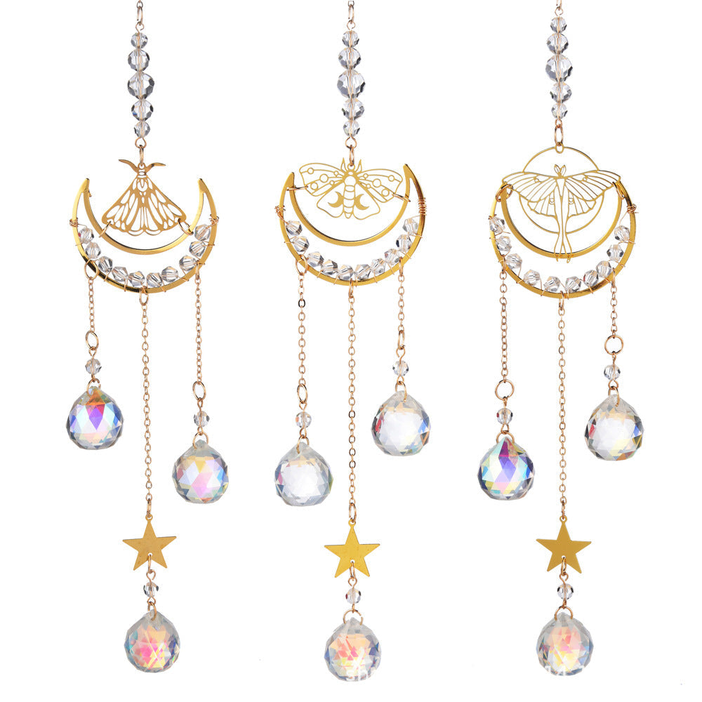 Hollow Out Butterfly Moon Hangings