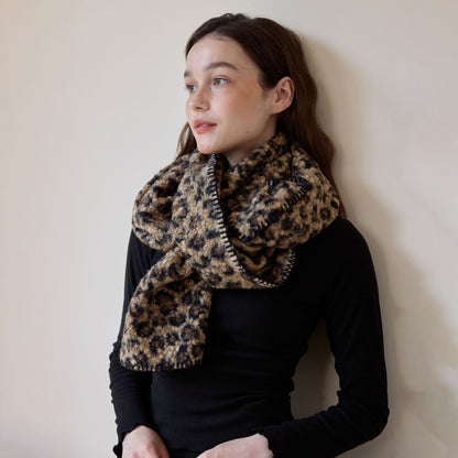Leopard Print Vintage Warm Scarves