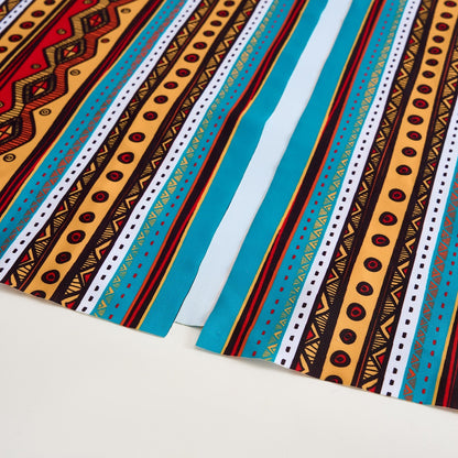 3PCS Vintage Print Sexy Halter Swimwear