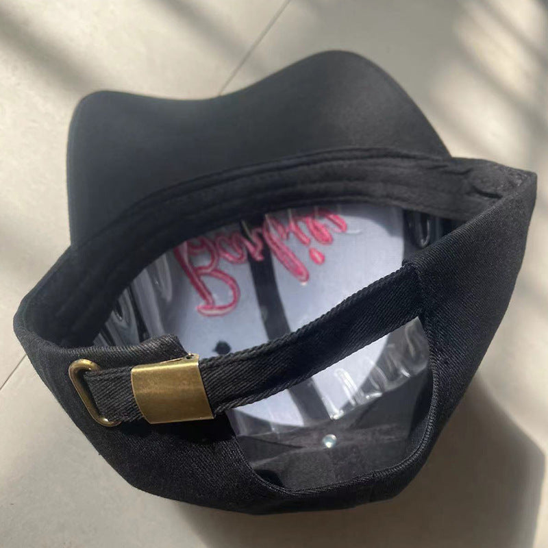 Sweet Letter Embroidered Street Baseball Caps