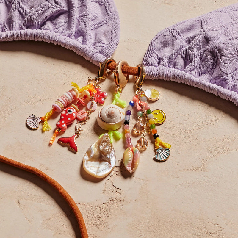 Cute Ocean Style Pendant Keychain Bag Charms