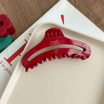 2+Hellow Out Solid Color Hair Clips