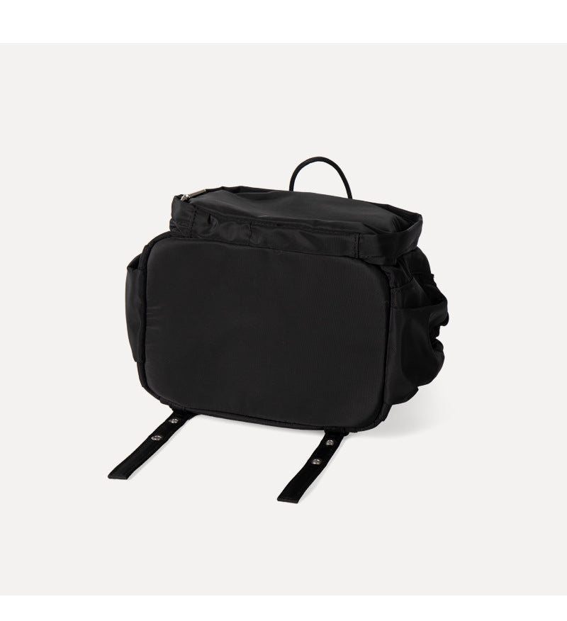 Trendy Solid Color Nylon Drawstring Backpack