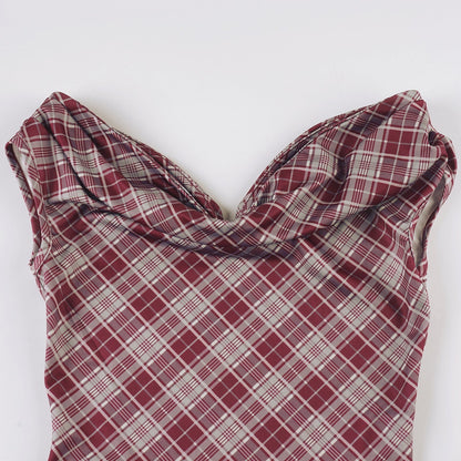 Retro Flared Collar Off-Shoulder Slim Shirt