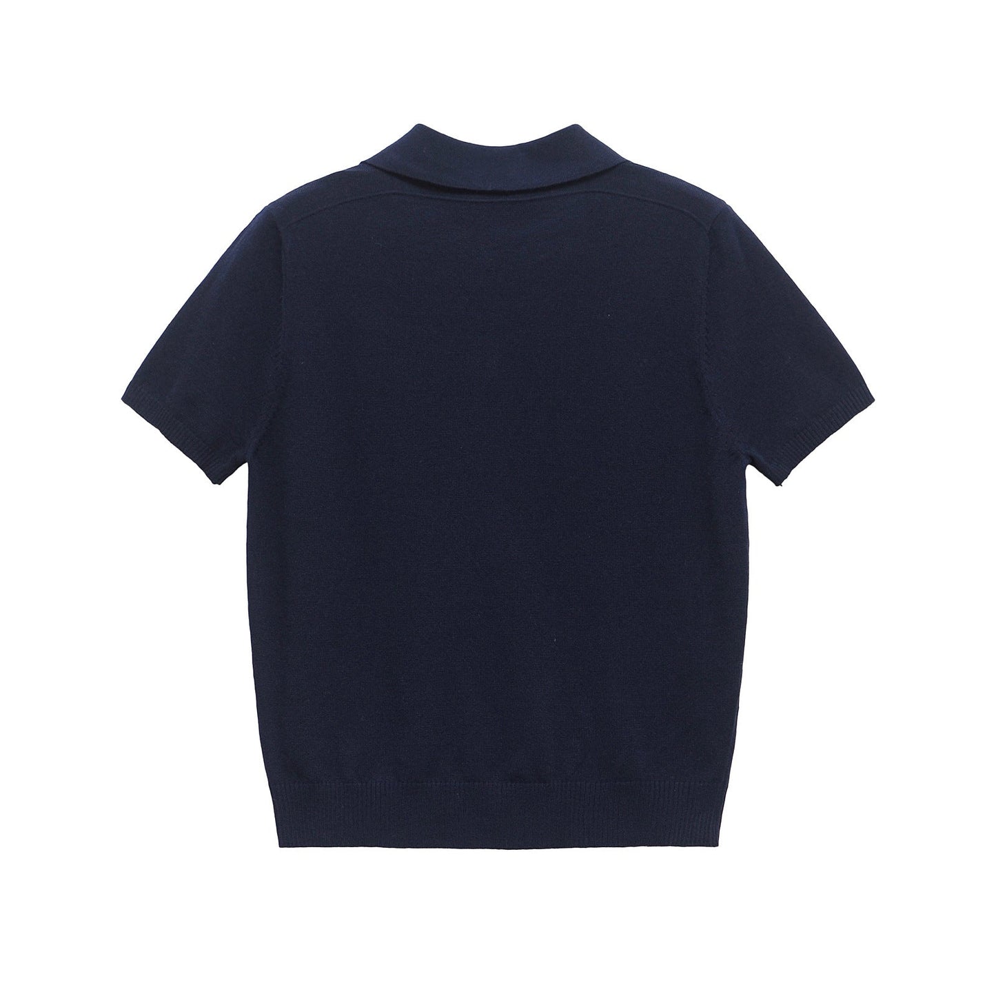 Casual Short Sleeve Plolo Collar Tops