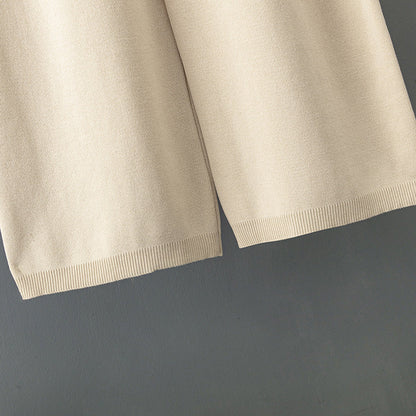 2+ Solid Color V-Neck Knit Sets