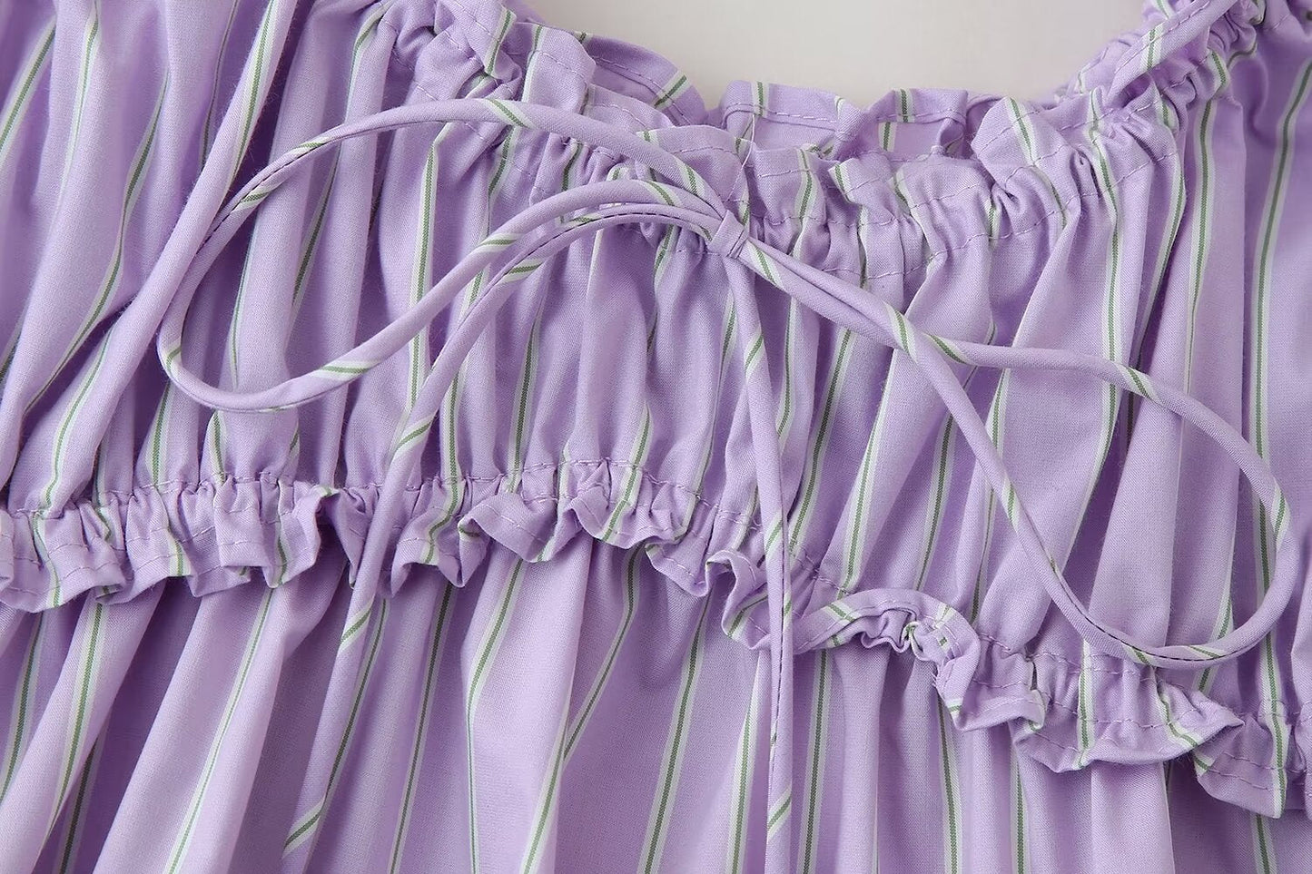 Casual Striped Sleeveless Top and Long Pants Sets