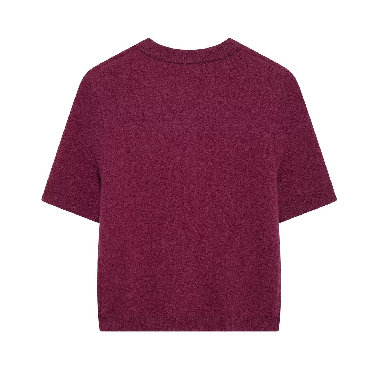 Classic Bow Button Down Knit Cardigan Top