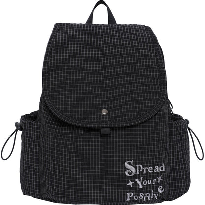Plaid Casual Nylon Cute Backpack