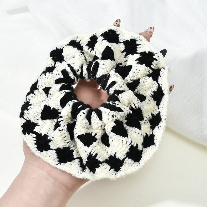 Bohemian Handmade Crochet Colorful Scrunchies