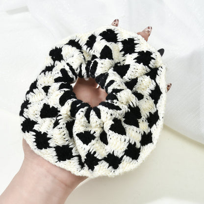 Bohemian Handmade Crochet Colorful Scrunchies