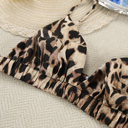 Leopard Print Loose Homewear Sets