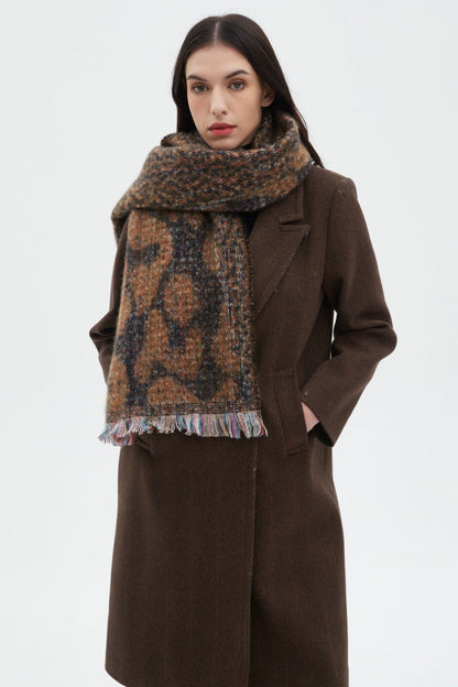 Leopard Print Contrast Color