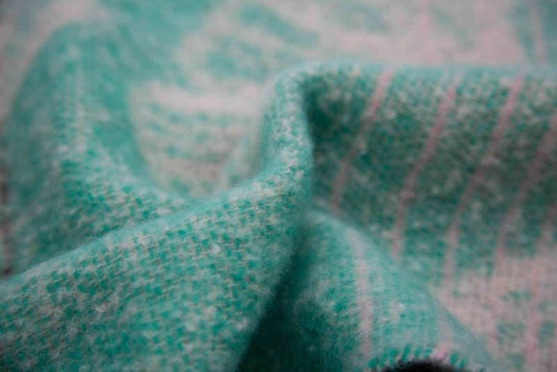 Leaf Print Gradient Color Scarves