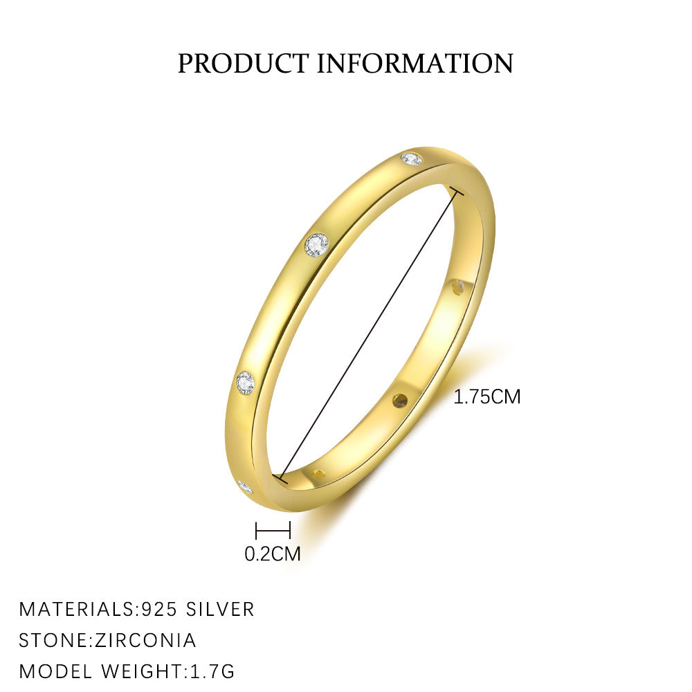 Simple Zircon Geometric Single Rings