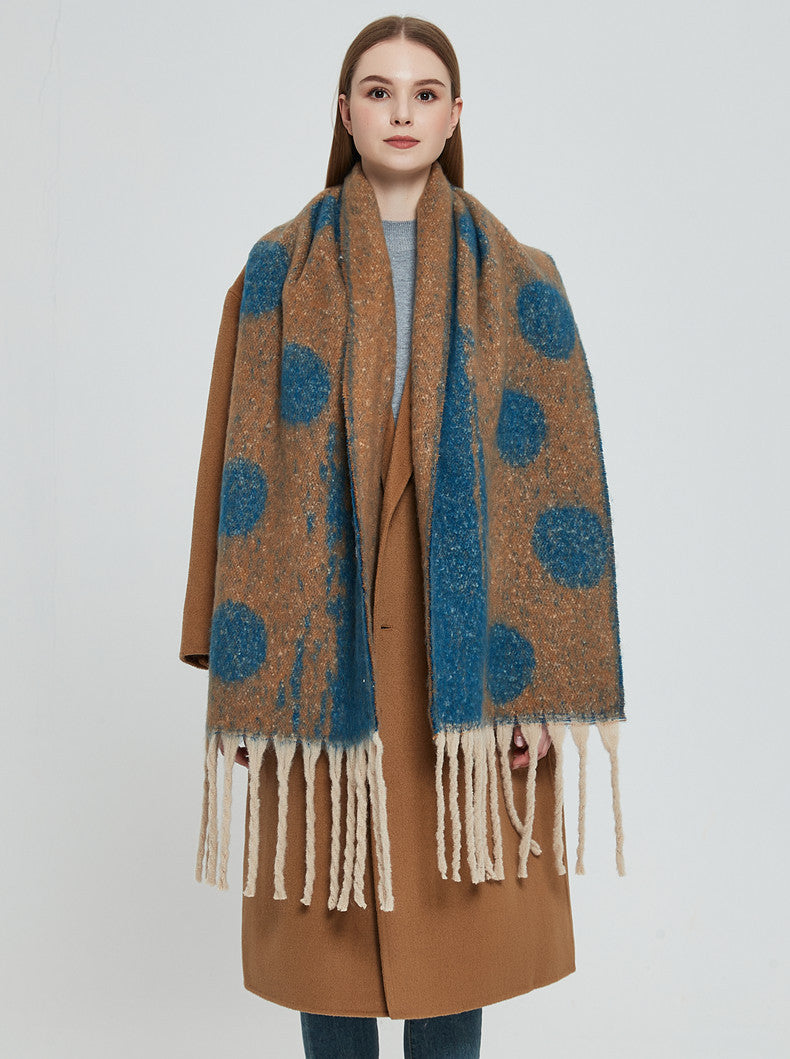 Patchework Color Point Scarves