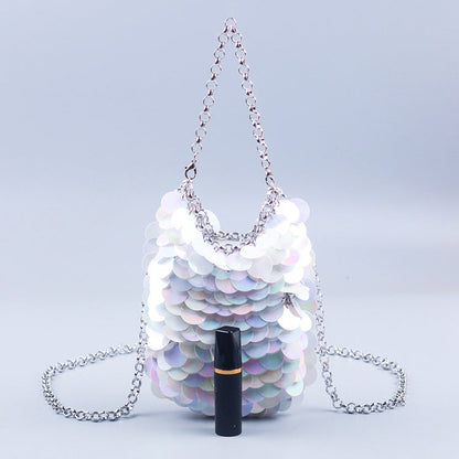 Glitter Sequin Bag Handmade Shoulder Bag