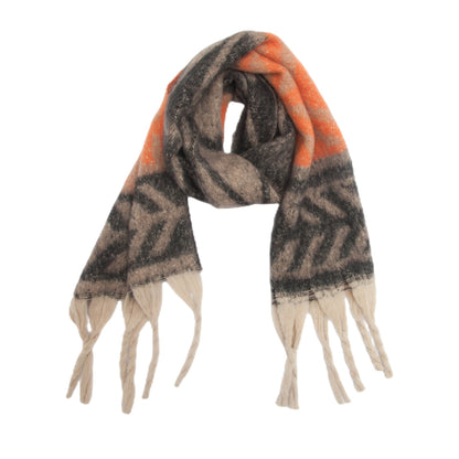 Contrast Color Print Tassel