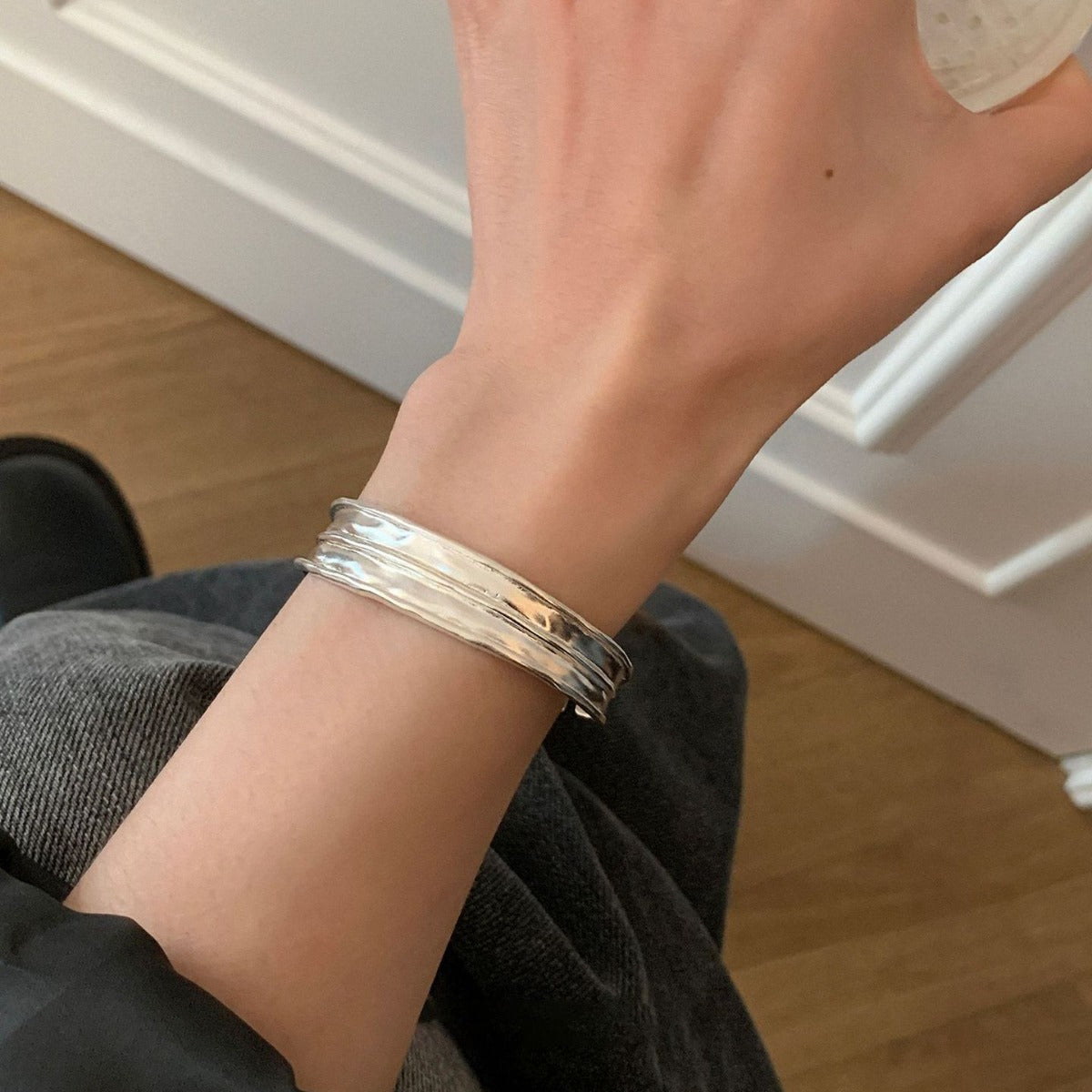 Simple Adjustable Single Wide Bracelets