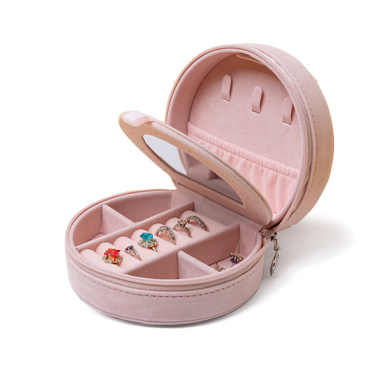 Simple Multi-Layer Portable Jewelry Case