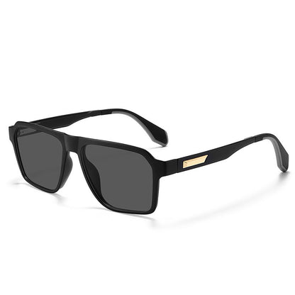 Classic Color Block Punk Sunglasses