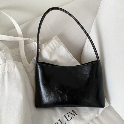 Solid Color Casual Square Tote Bag