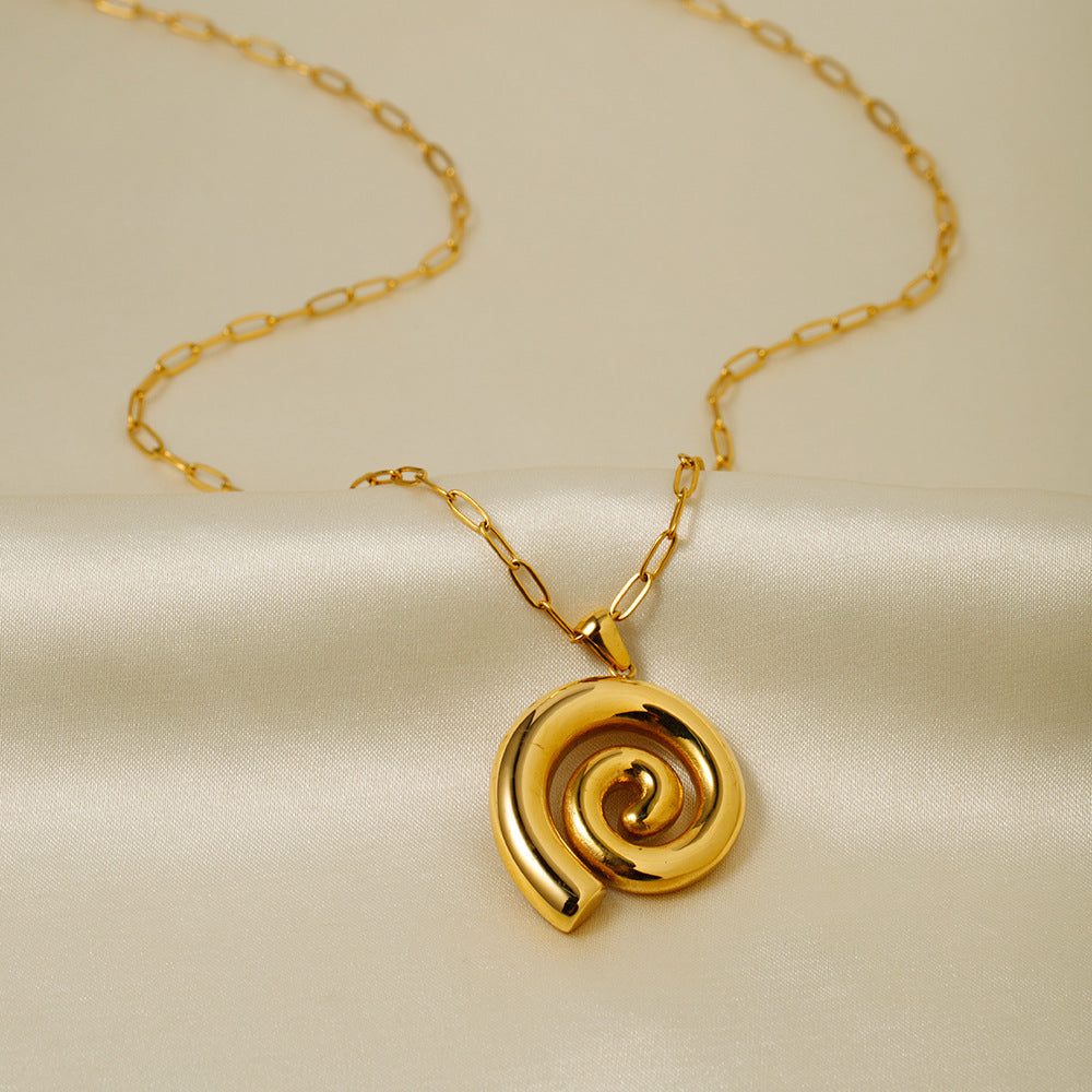 Threaded Circle Pendant Vintage