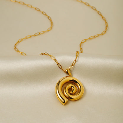 Threaded Circle Pendant Vintage