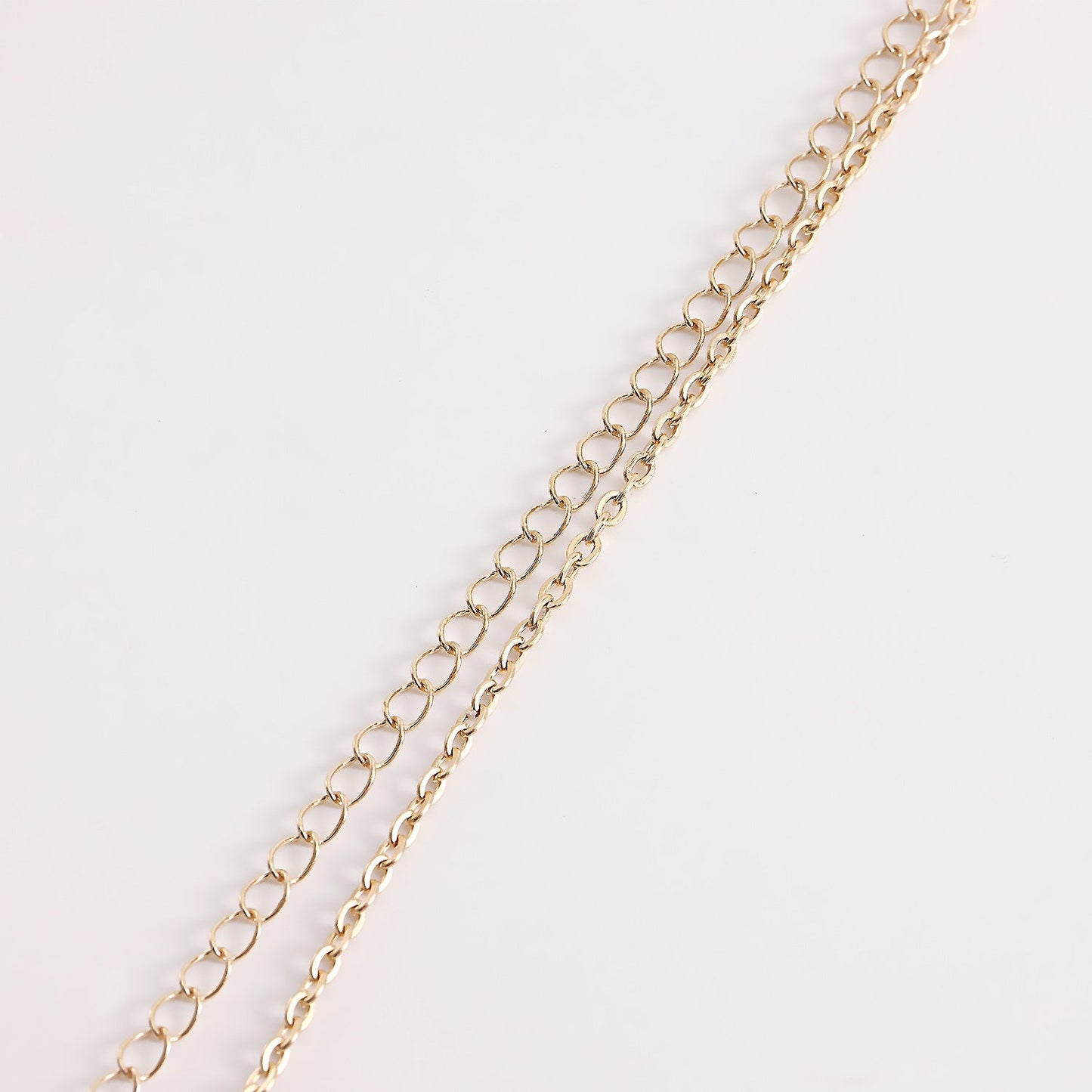 Simple Shell Sequin Rhinestone Waist Chain