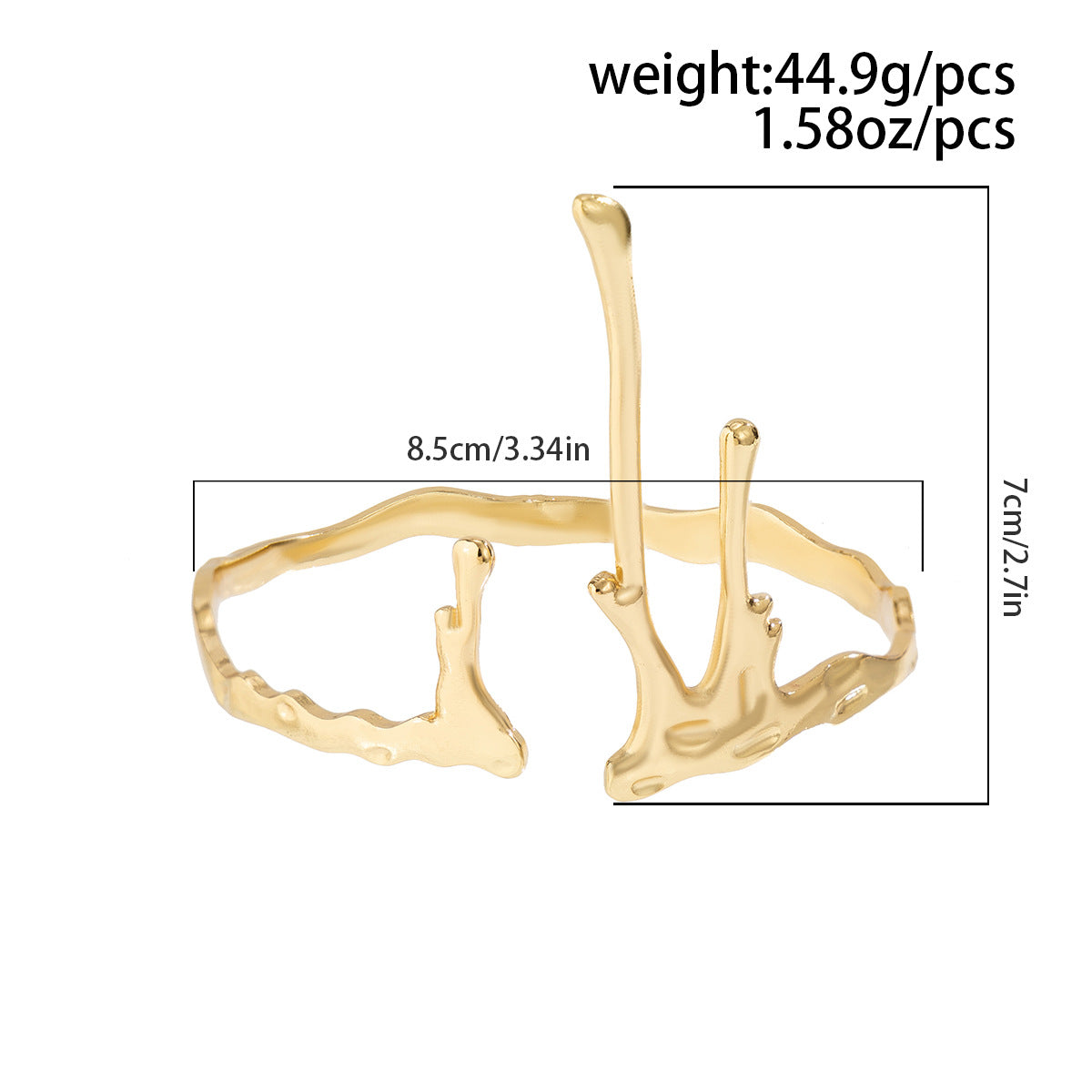 Simple Adjustable Drop Arm Cuff